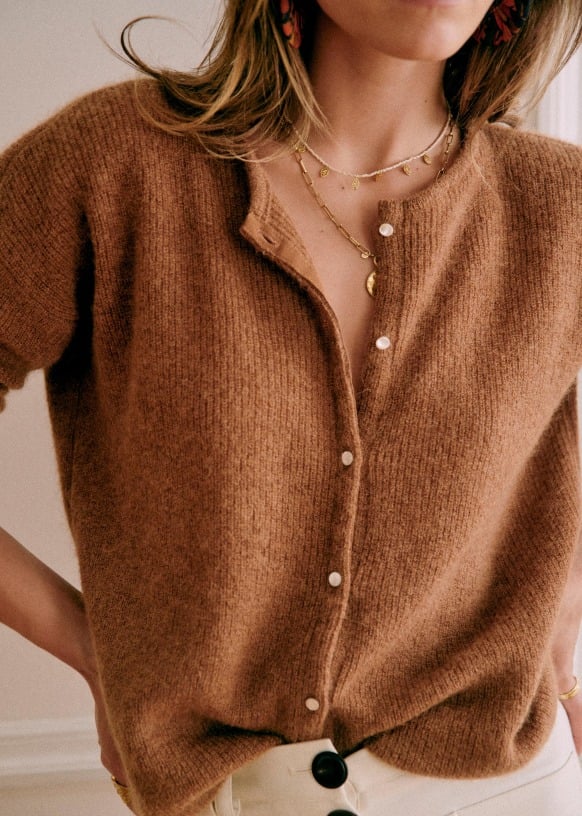 Heritage Cozy Knit Cardigan Sweater