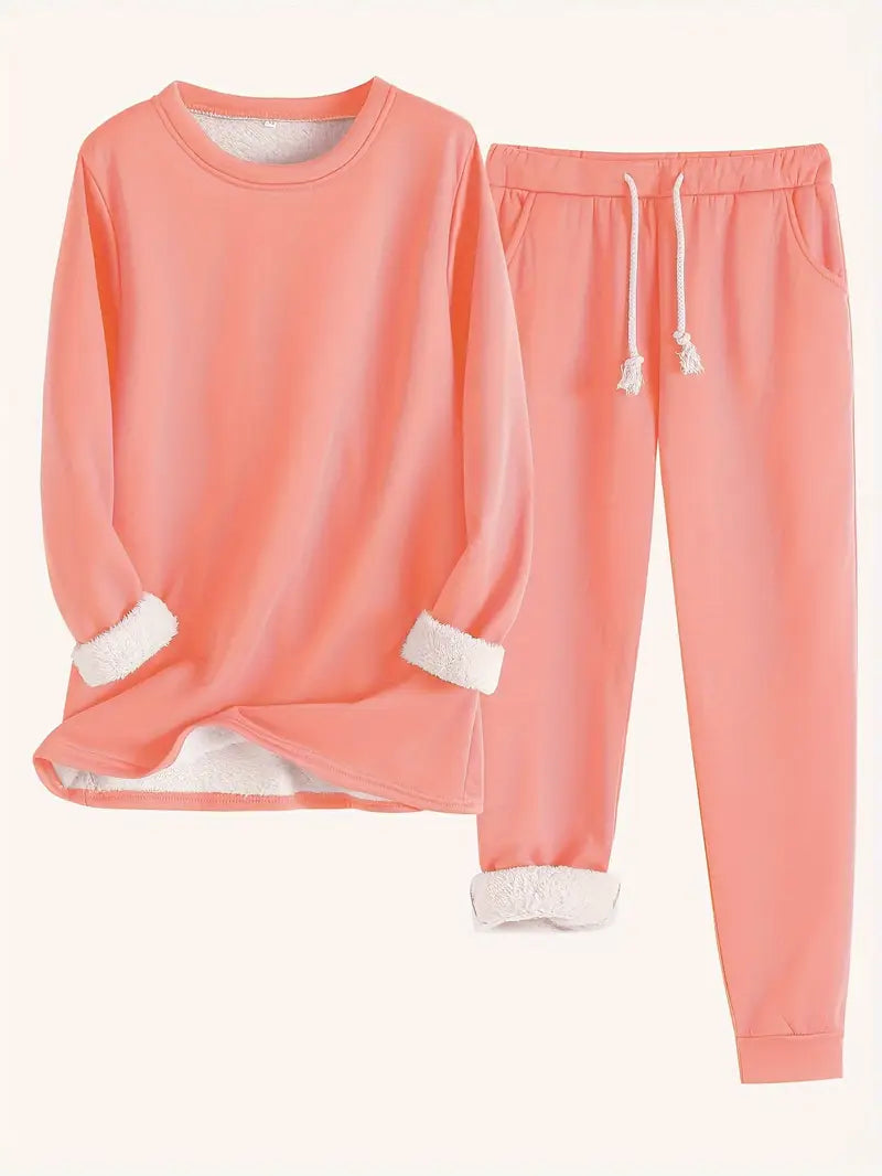 Cozy Knit Lounge Set for Relaxed Days