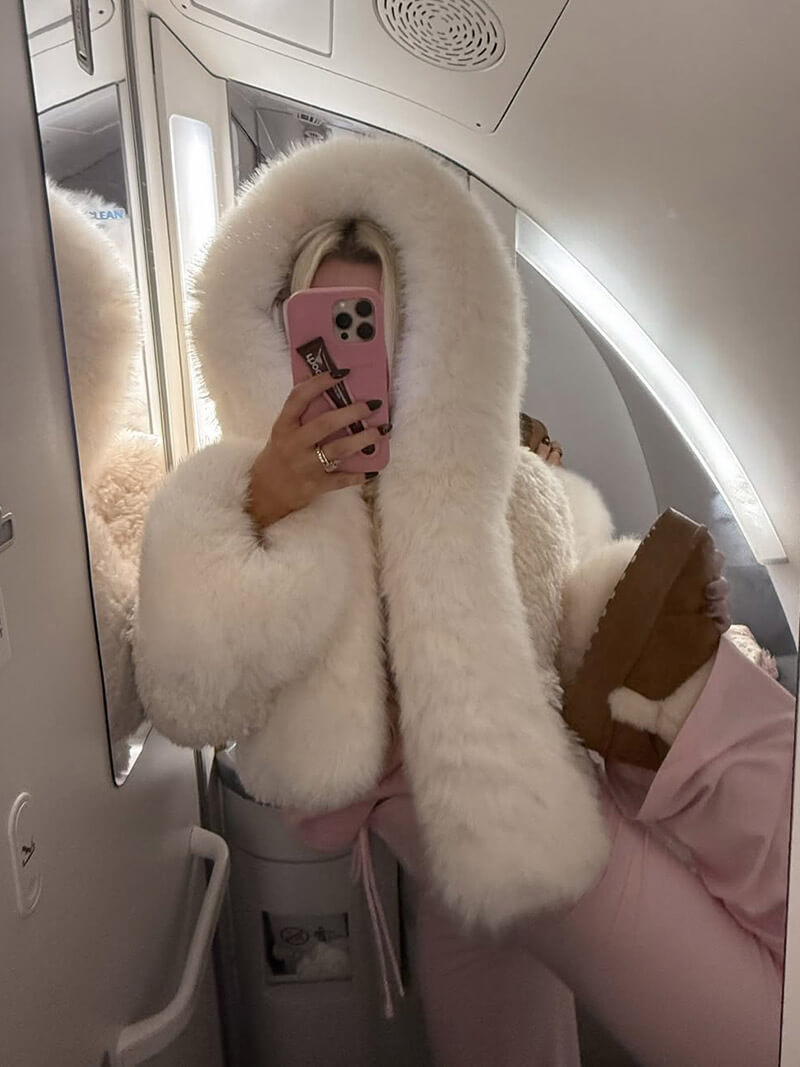 Oversized Hooded Winter Jacket for Women
