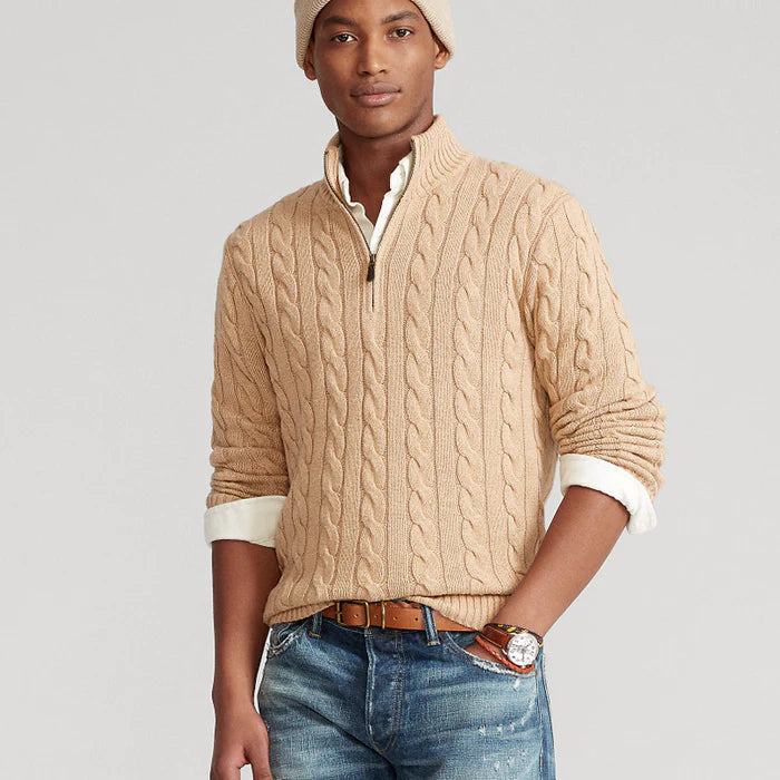 Cozy Chunky Knit Wool Sweater