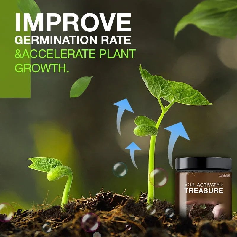 EarthGlow™ - Soil Activated Garden Treasure Enhancer