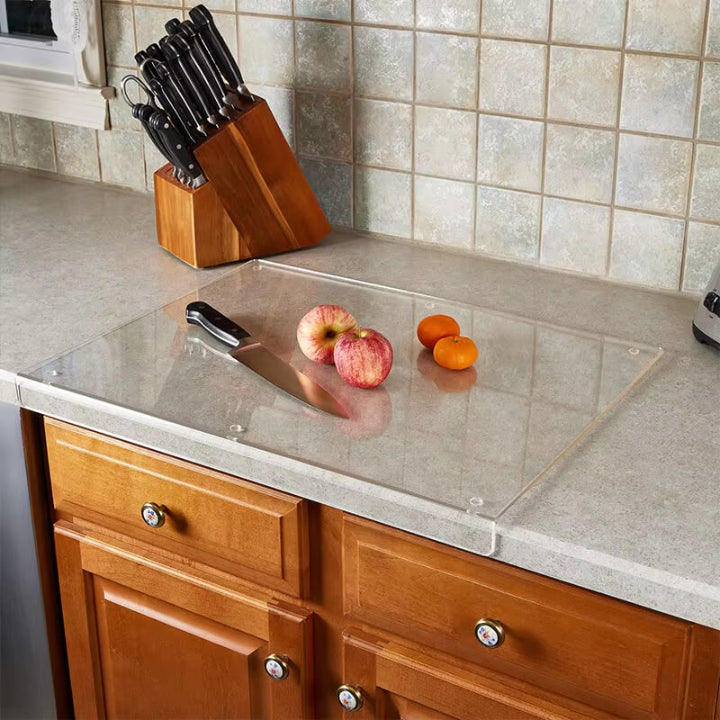 ClearView™ Acrylic Cutting Board with Durable Surface