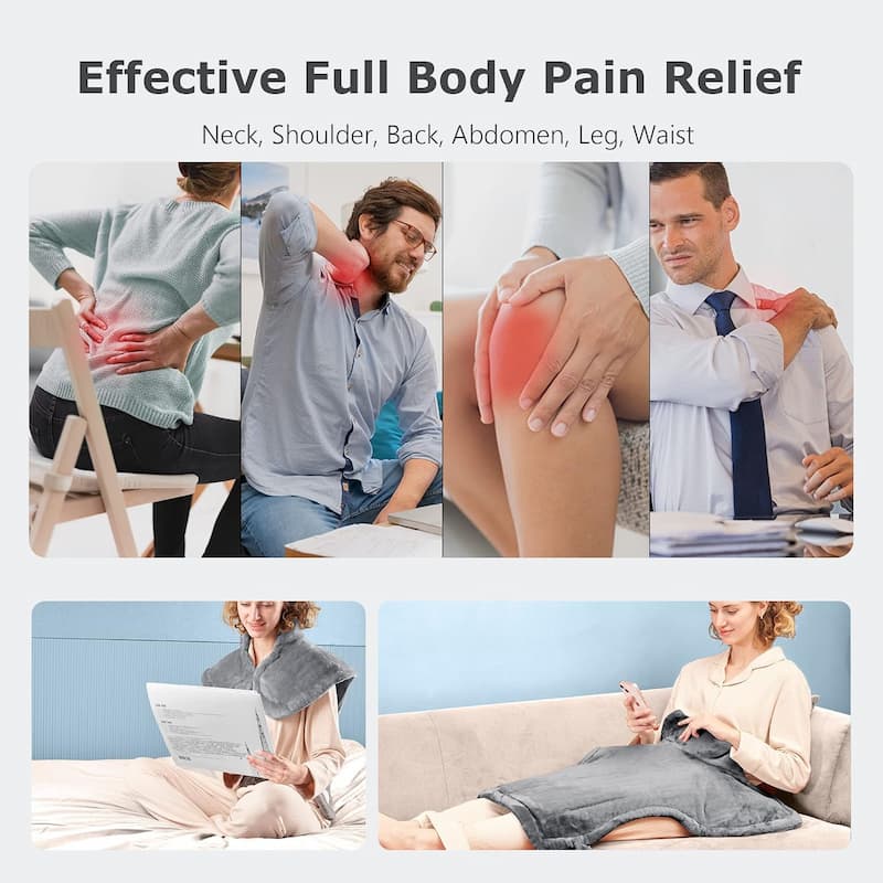 ThermoWrap™ - Soothing Neck & Shoulder Heat Therapy Wrap