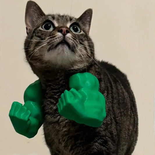 WhiskerWink™ - 3D Printed Funny Cat Arm Prop