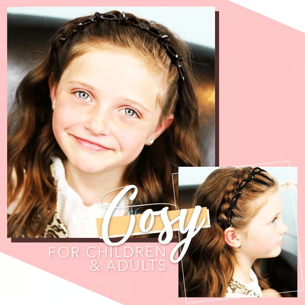 Sleek Dual Bang Hair Styling Clip for Effortless Looks