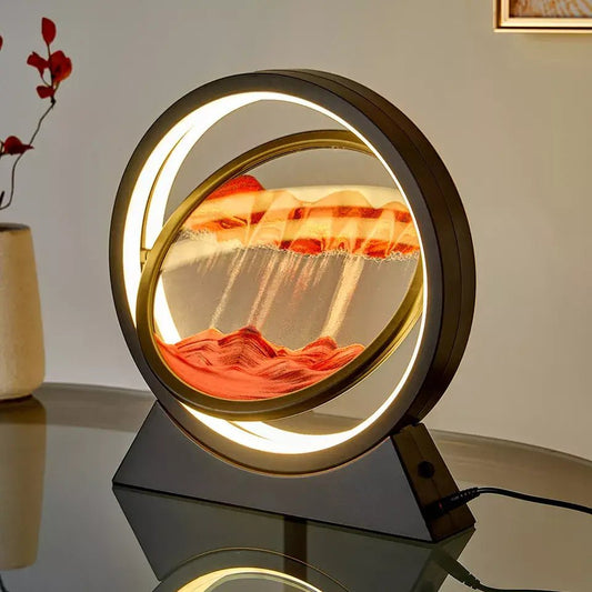 LumaGlow™ - Sand Art 360º Ambient Light Sculpture
