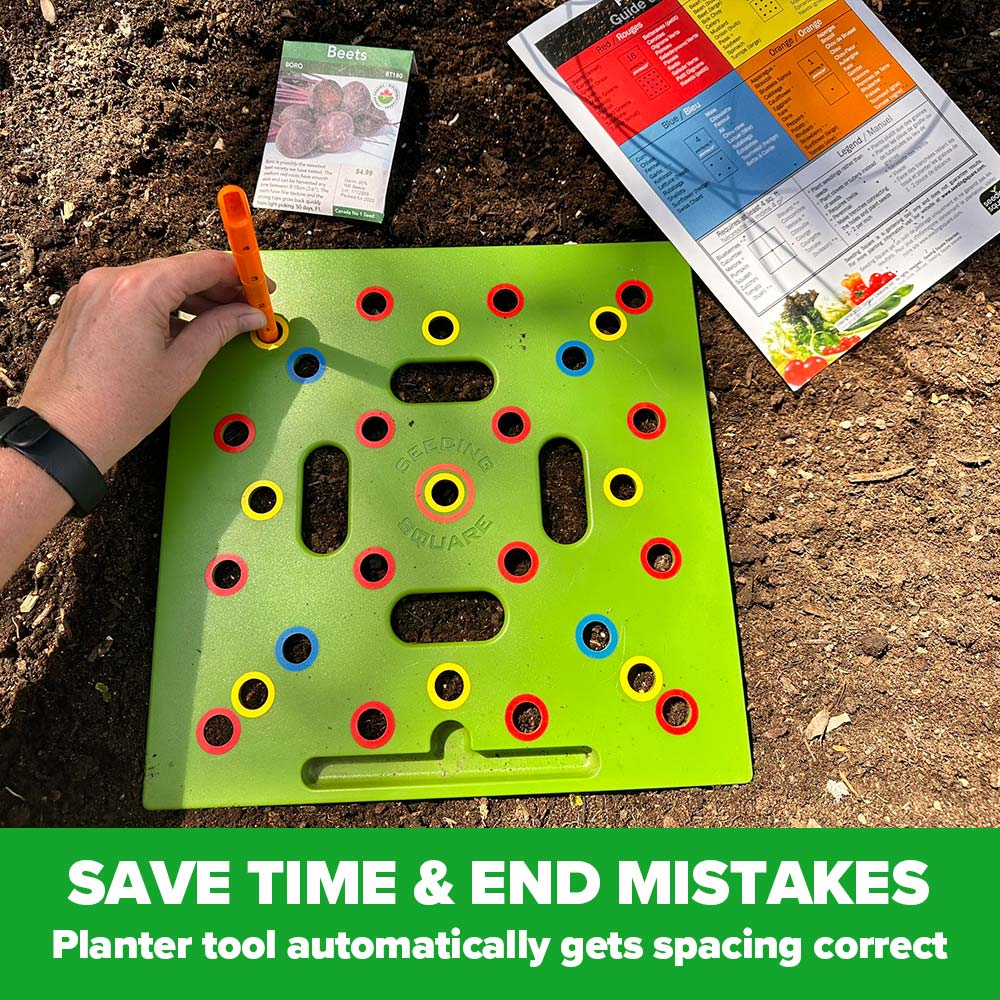 GrowSmart - Perfect Seed Spacing for Bigger, Healthier Harvests