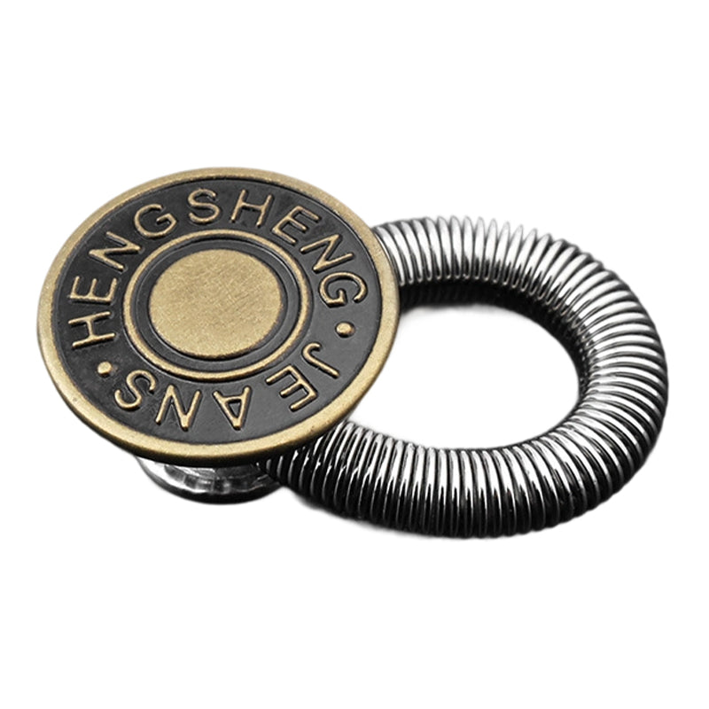 SpringLatch™ - Metal Button Extension for Jeans