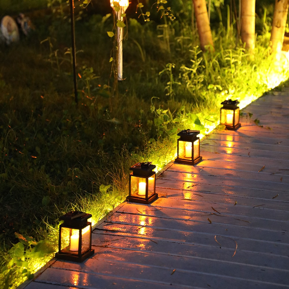 LumiGlow™ Classic Outdoor Solar Lantern