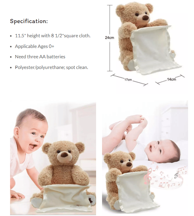 CozyNest™ - Smoothing Mood Plush Bear