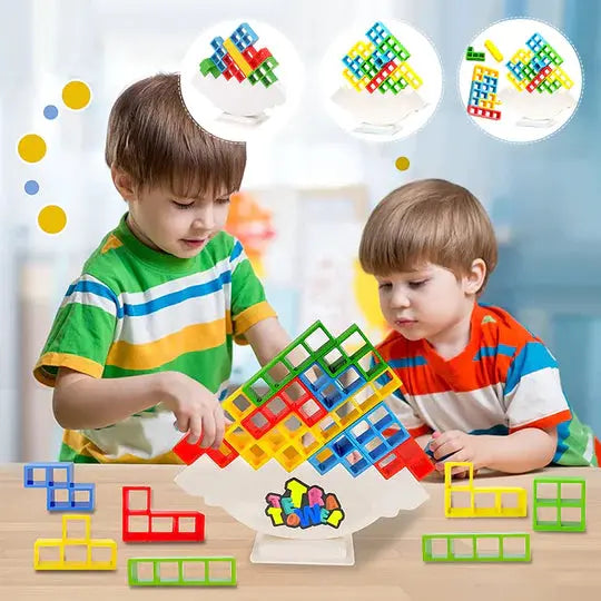 PlayNest™ - Swing Stack Balance Tower Toy
