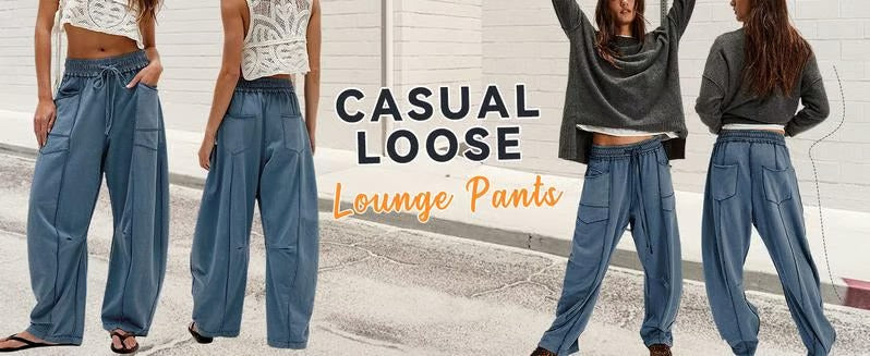 Cozy Wide Leg Lounge Sweatpants with Pockets