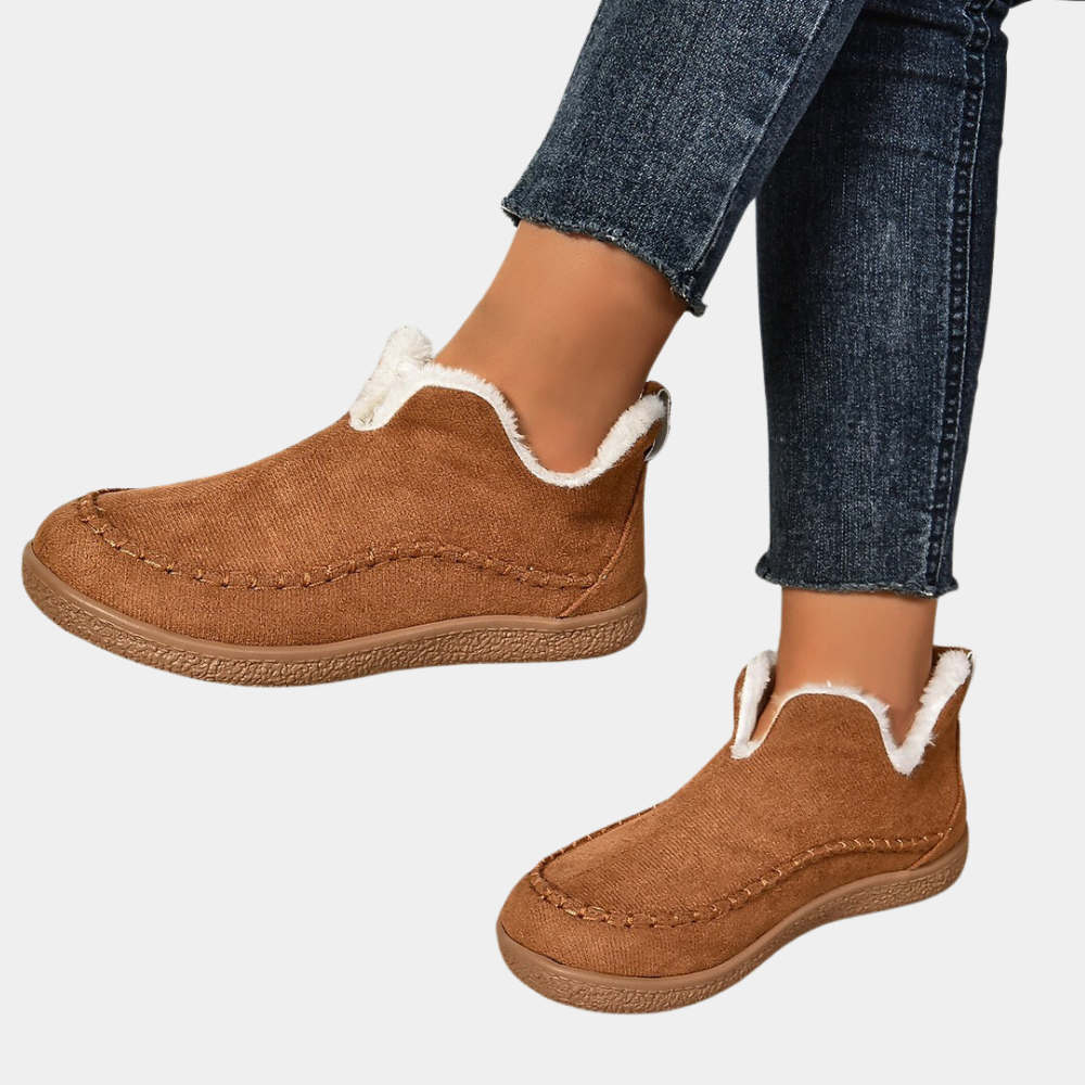 Cozy Lined Women's Winter Non-Slip Boots
