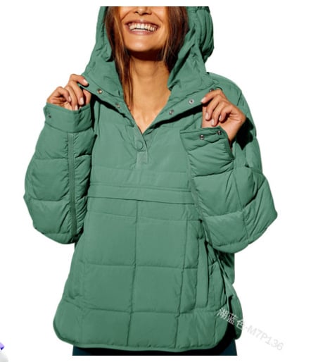 Quilted Lightweight Oversized Puffer Jacket