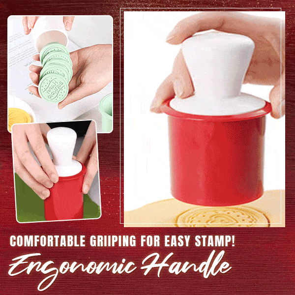 CookieArt™ - Non-Stick Cookie Stamp & Cutter Set for Fun Baking