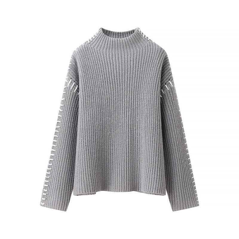 Cozy Knit Pullover Sweater for Stylish Comfort