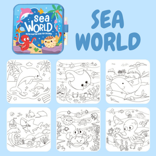 SplashJoy - Mess-Free Coloring Fun that Fades and Repeats