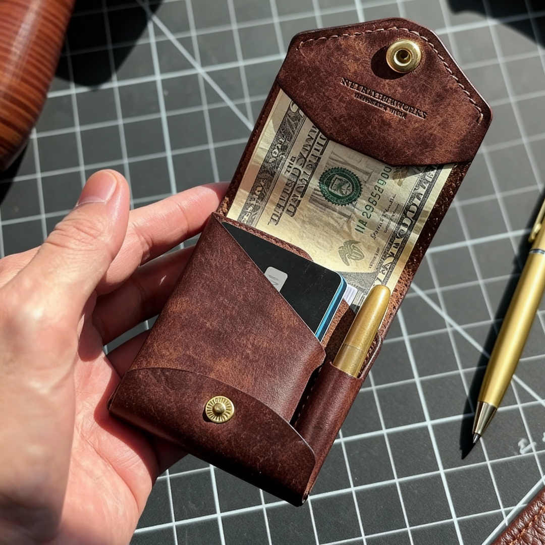 Timora™ - Stay Stylishly Organized with a Slim, Quick-Access Wallet