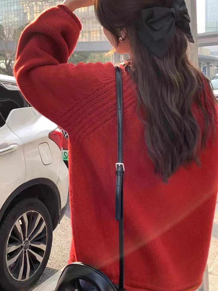 Adrianne CozyFit Loose Long Sleeve Sweater