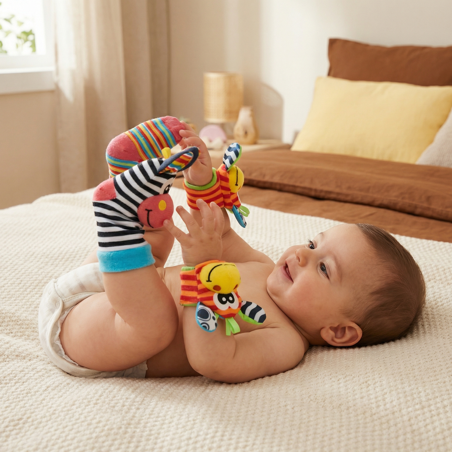 TinyTots WiggleWear - Boost Baby’s Motor Skills and Sensory Development