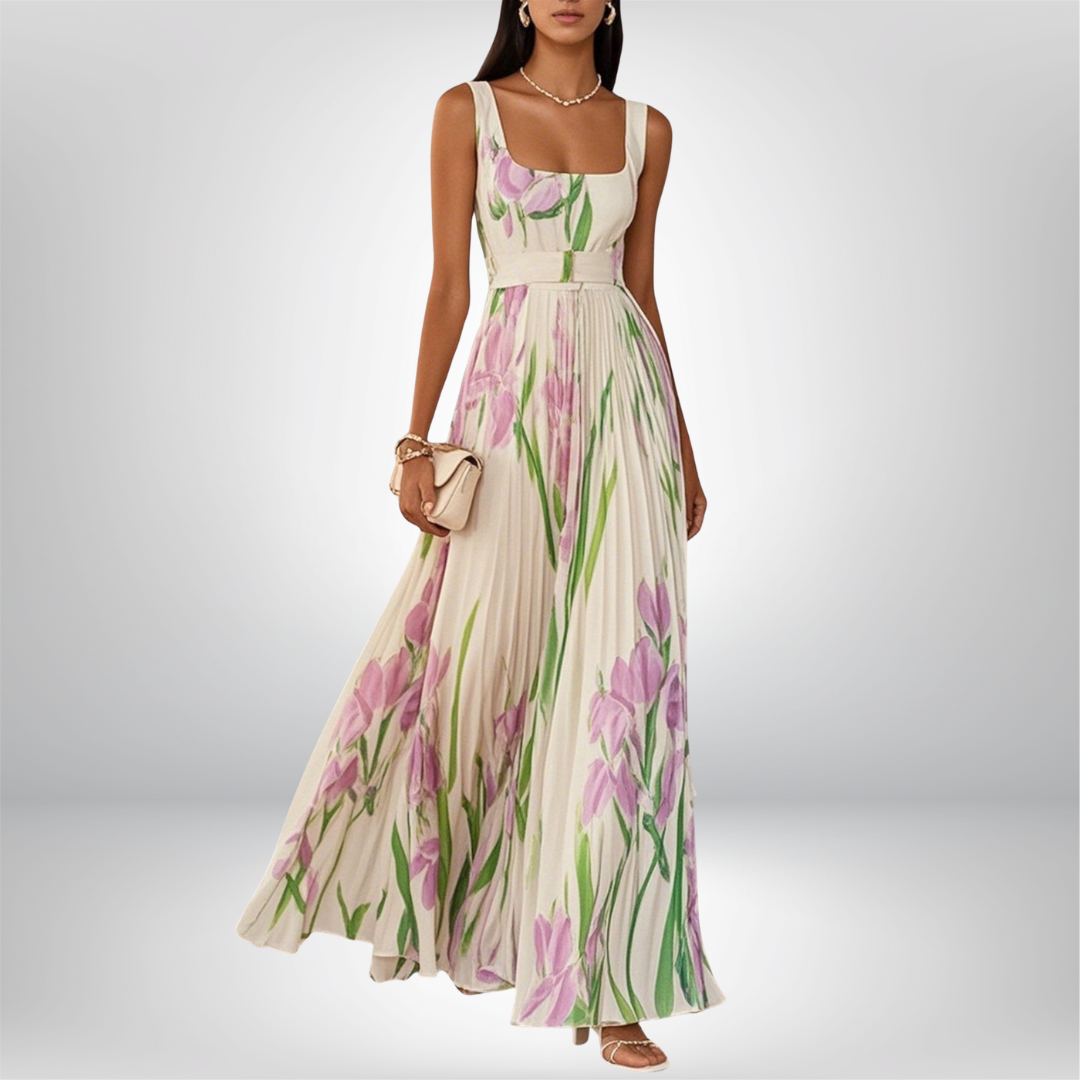 Flowy Chiffon Maxi Dress