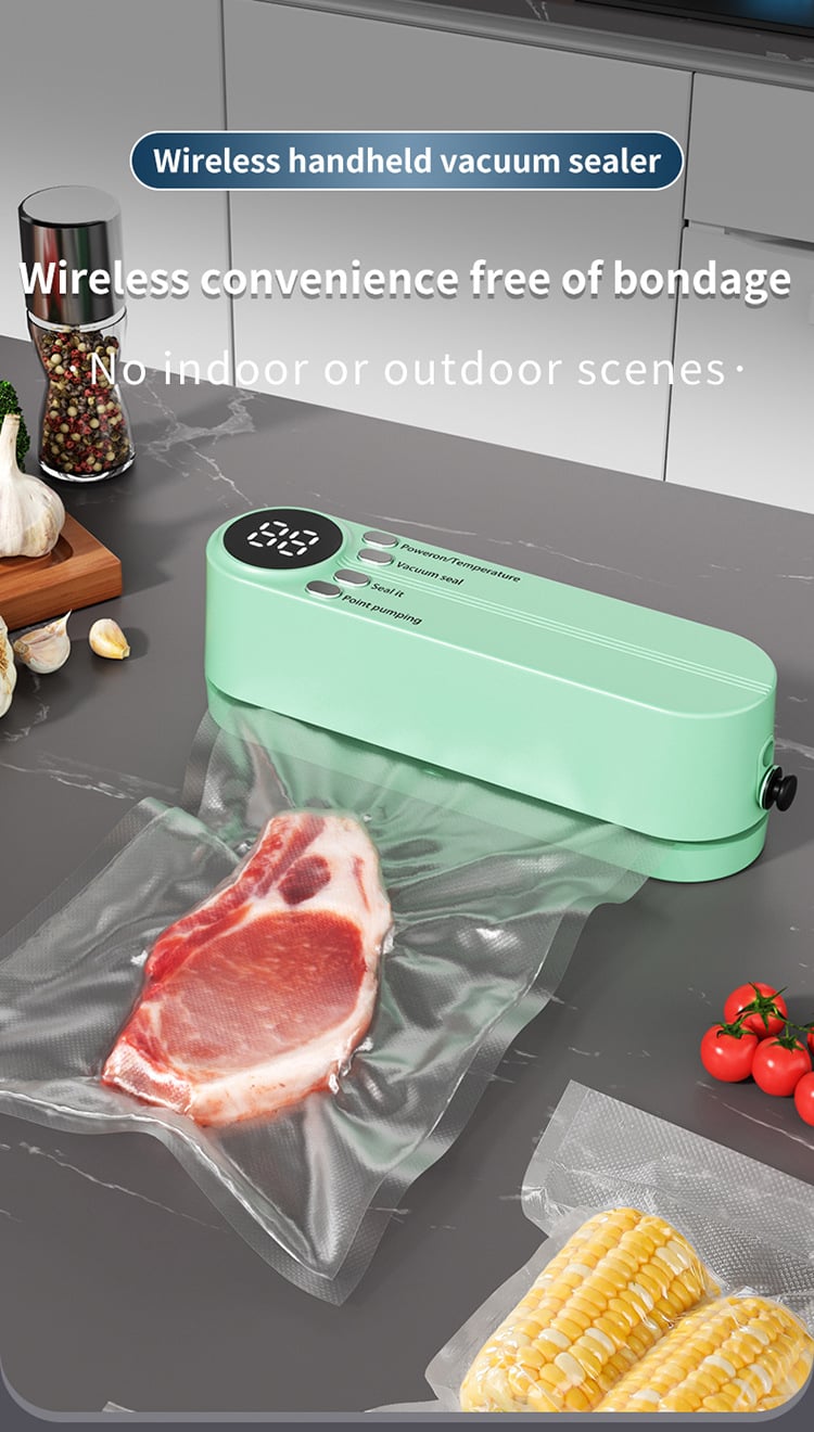 FreshSeal™ - Mini Wireless Food Vacuum Sealer for Freshness