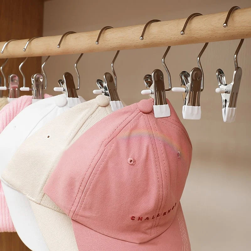 Clipzy™ - Compact Travel Clothes Hanger Clips