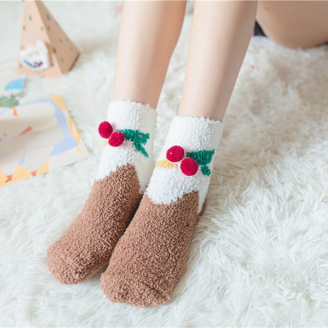 Cozy Festive Slip-On Sneakers