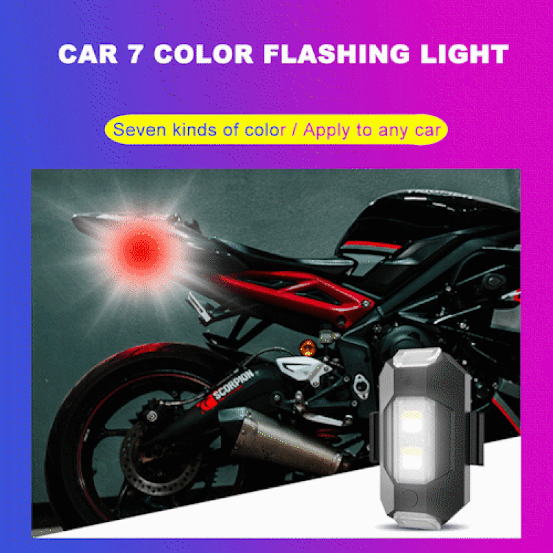 FlashGlow - Make Your Vehicle Unmissable With Vibrant LED Lights