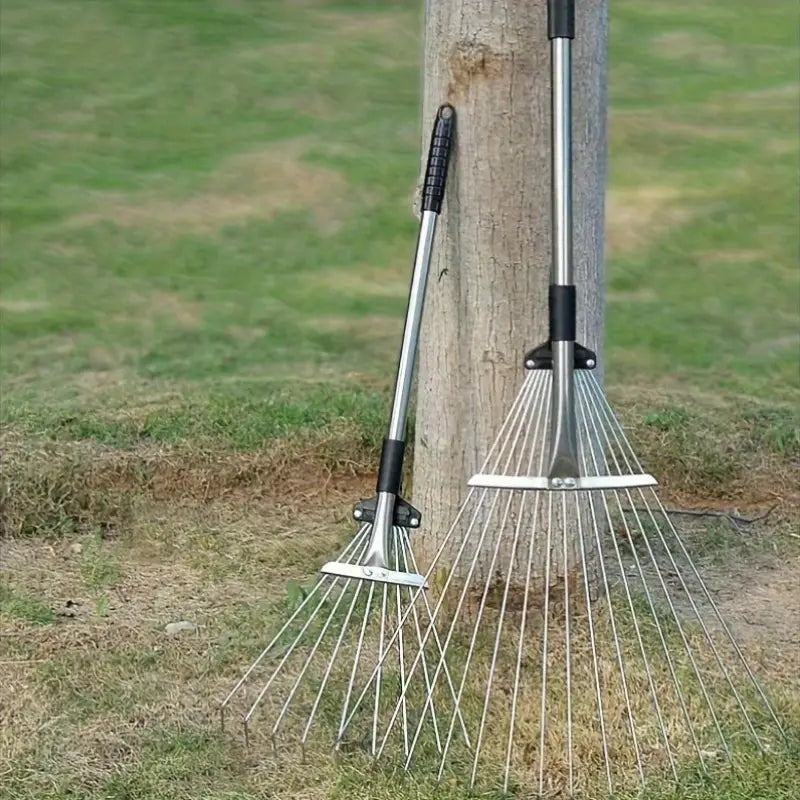 Versatile Lightweight Garden Rake for Yard and Lawn Care