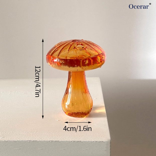 Elegant Crystal Mushroom Glasses Set for Stylish Entertaining