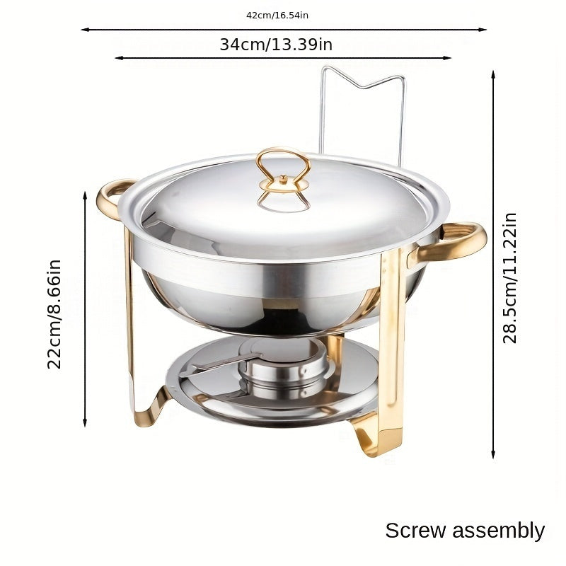 BuffetEase™ - Stainless Steel Chafing Dish Set