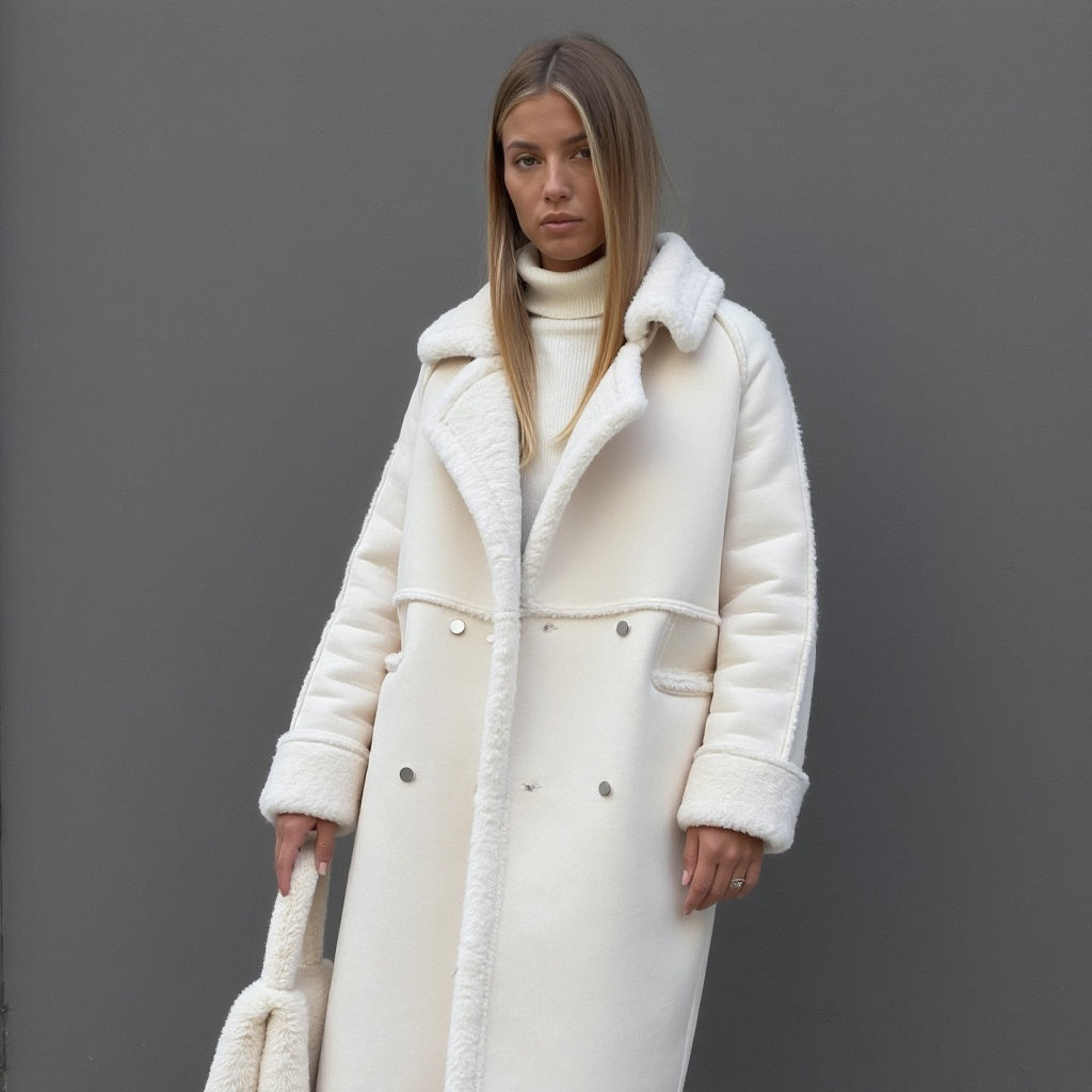 Luxeon™ - Elegant Suede Winter Coat
