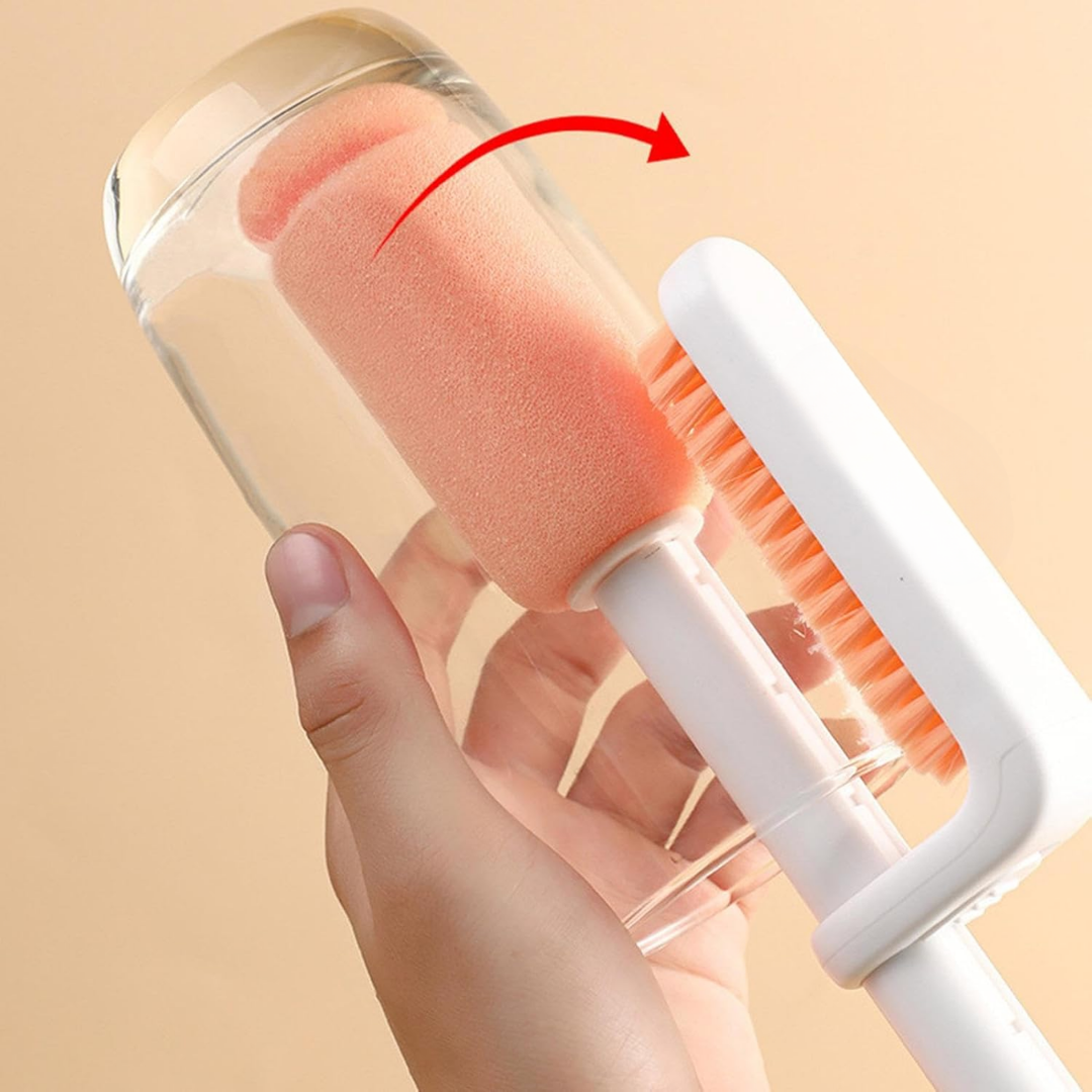 3-in-1 Multifunctional Bottle Cleaning Brush