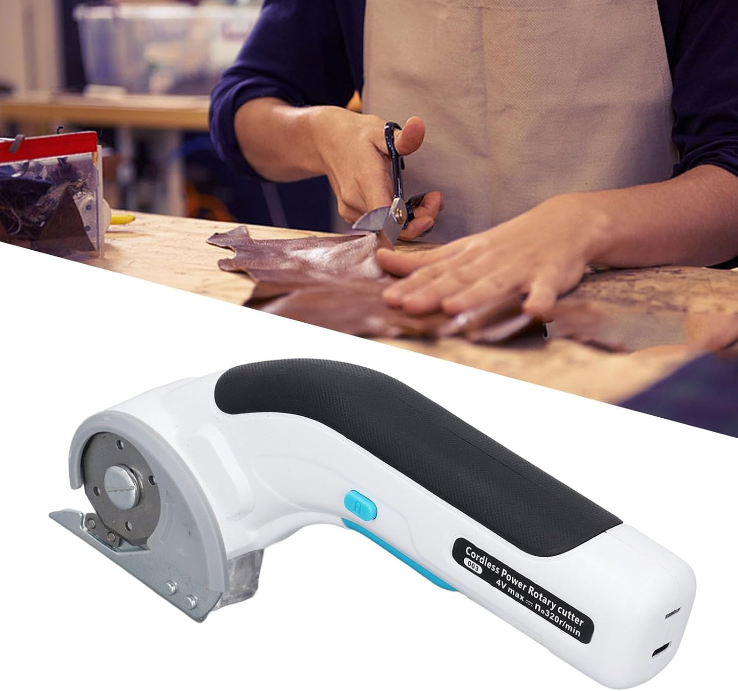 SliceEase™ - Cordless Electric Scissors for Effortless Cutting