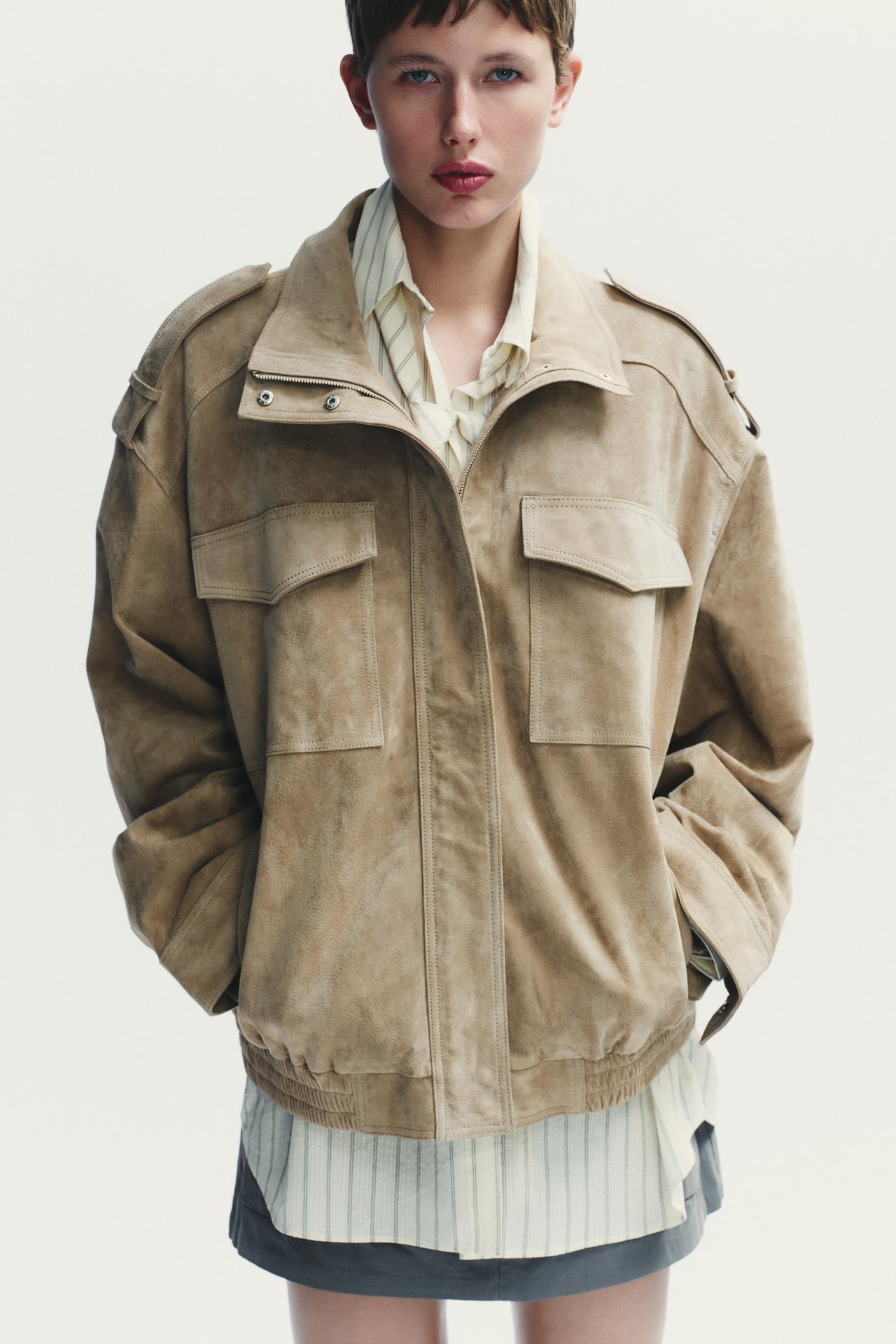Classic Vintage-Inspired Suede Jacket