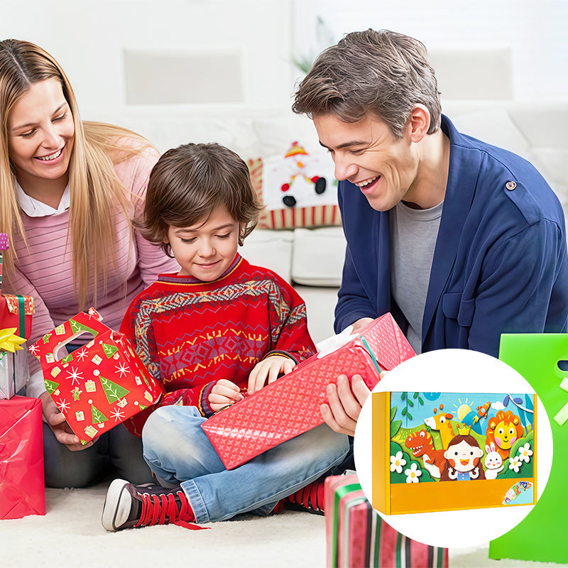 Kids DIY 3D EVA Sticker Craft Kit for Creative Fun