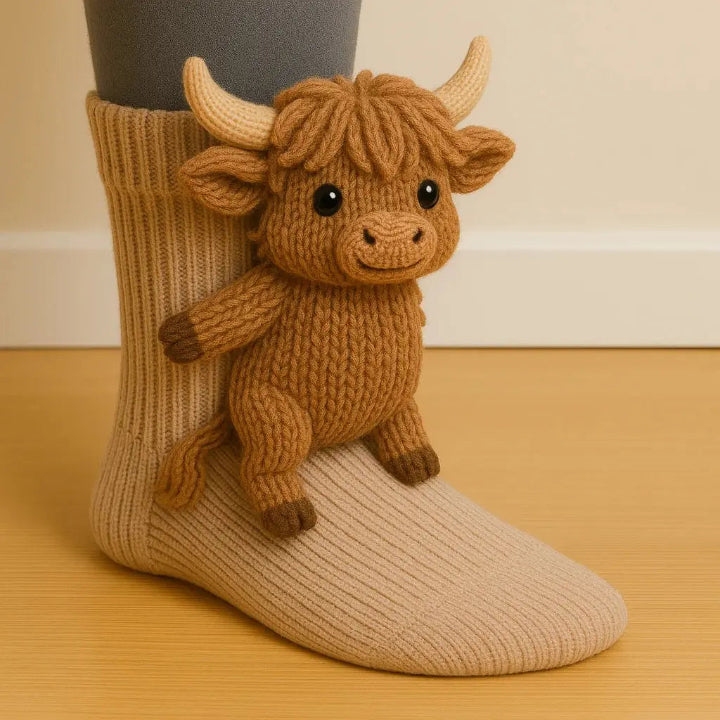 Cozy Animal Hug Socks for Warm, Comfy Feet
