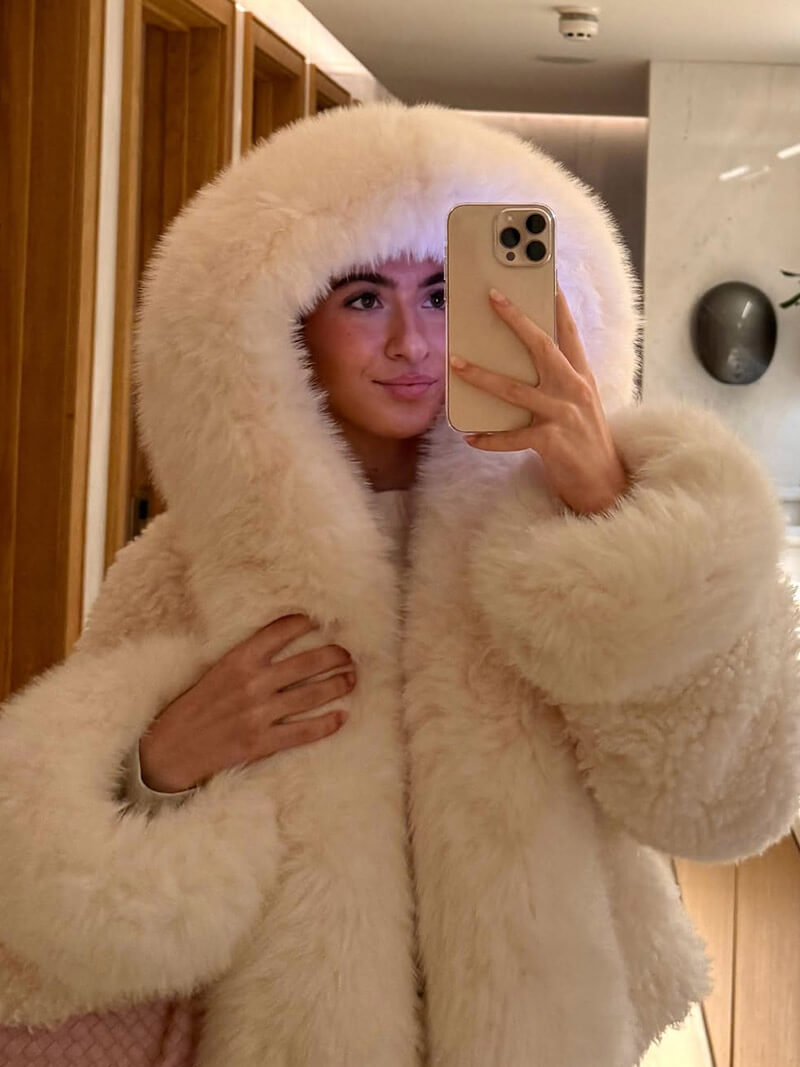 Oversized Hooded Winter Jacket for Women