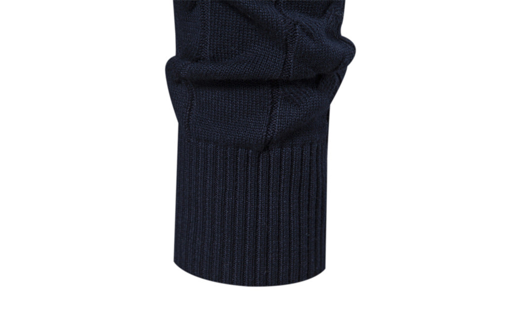 Retro Chic Knit Sweater for Men
