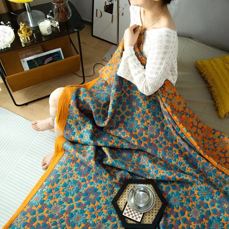 LuxoraCozy™ - Stylish Comfort Throw Blanket