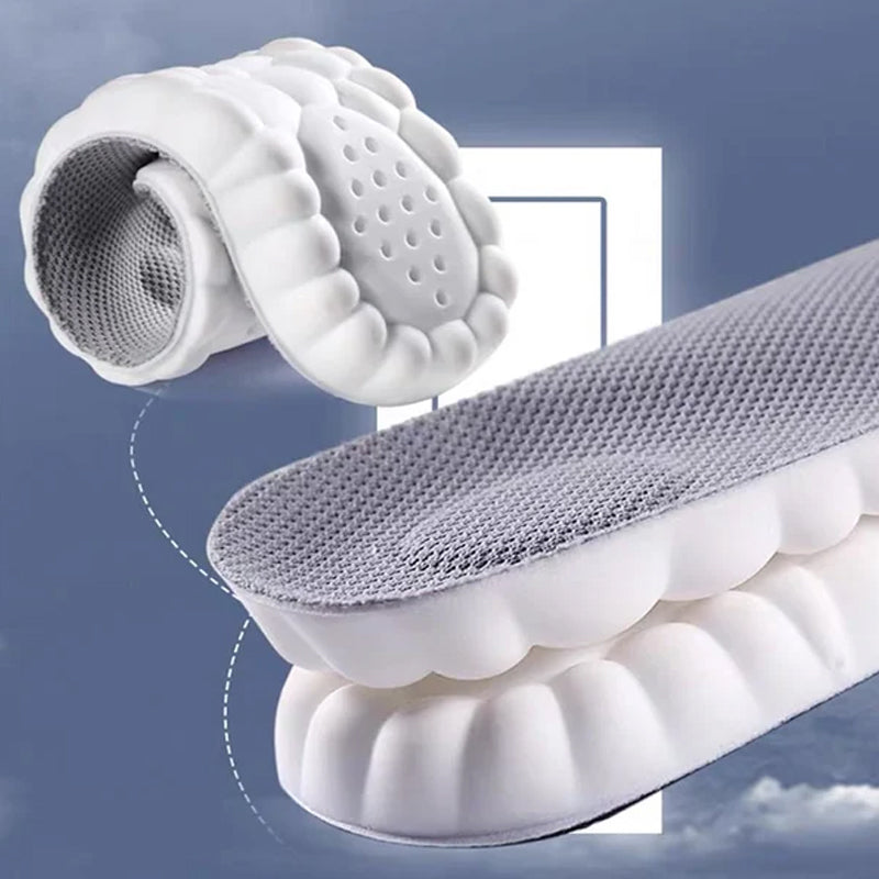 Super Soft 4D Cloud Memory Foam Insoles
