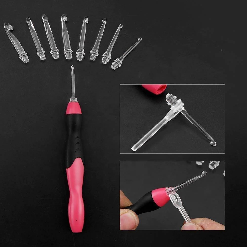 LumiCraft™ - Portable LED Crochet Light for Crafting Anywhere
