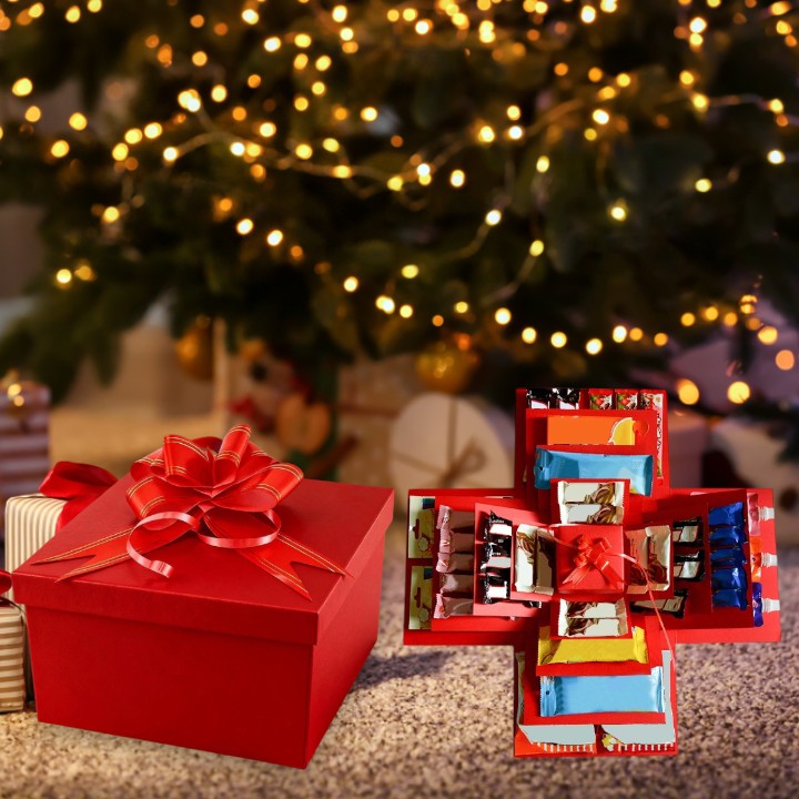 MemoryNest™ - Creative Gift Explosion Box for Photos & Treats