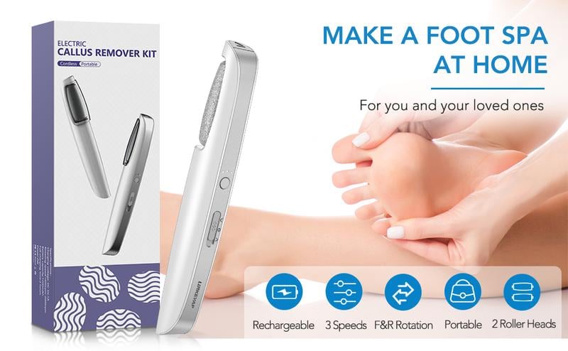 ClearFeel™ - Electric Callus Remover for Silky Smooth Feet