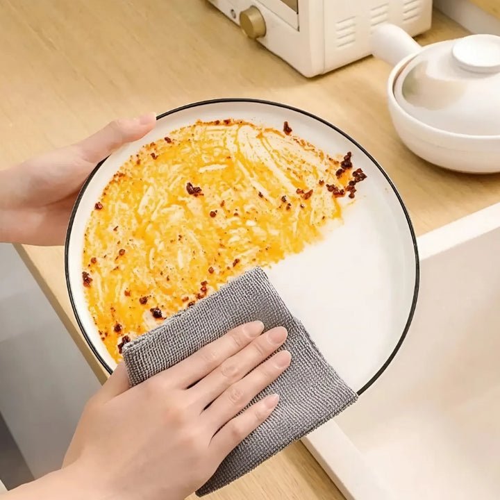 MicrofiberRoll™ - Reusable Kitchen Cleaning Cloths Set