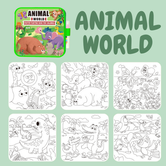 SplashJoy - Mess-Free Coloring Fun that Fades and Repeats