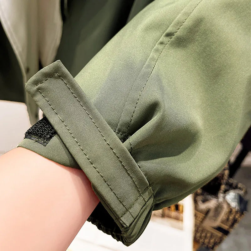 Lightweight Weather-Resistant Windbreaker Jacket
