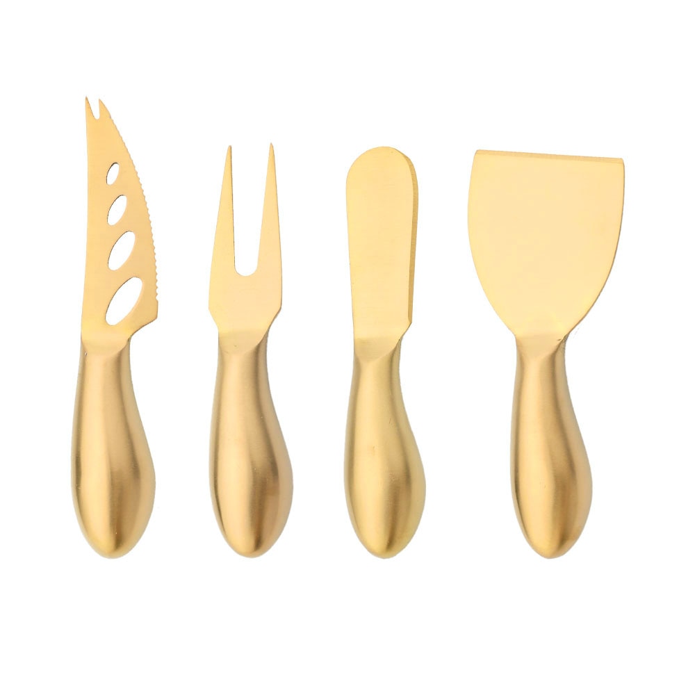 Elegant Stainless Steel Cheese Knife Set for Entertaining