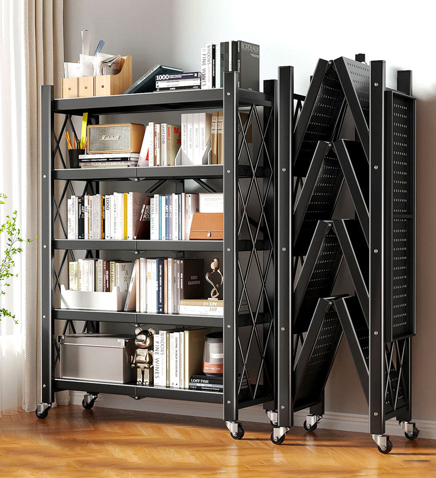 Joybos™ - Heavy Duty Foldable Metal Organizer Shelves with Wheels